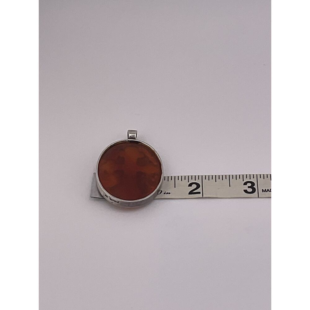 Israeli 925 Sterling silver cross pendant - Picture 7 of 12